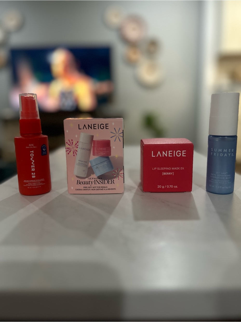 LANEIGE Lip Sleeping Mask EX & Mini Set - Pink Red Packaging